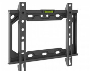 TV-Wall Mount for 23-42- - PureMounts -BT200-, Tilted, up to 35kg, Tilt: 0/ -14°,  25mm wall distance, max.VESA 200x200, Steel black